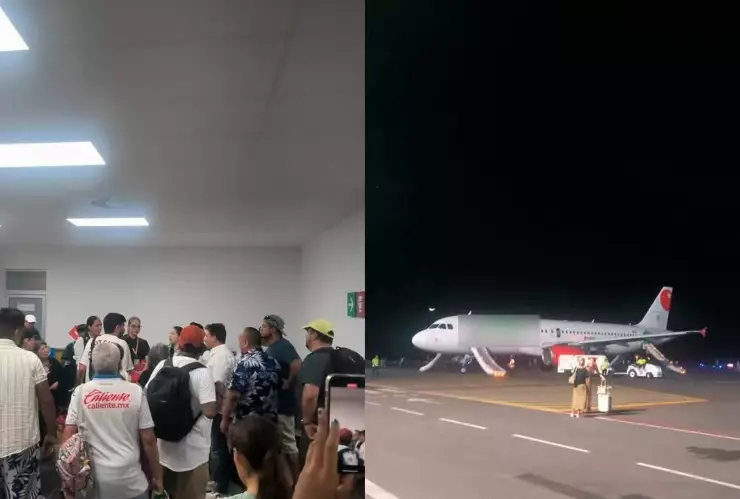 ¡Pánico en Puerto Escondido! Avión se incendia antes del despegue en Oaxaca