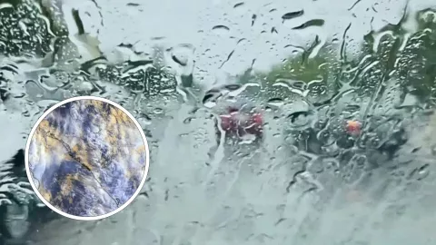 Lluvias fuertes en Sinaloa