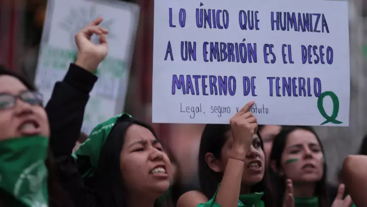 Pañuelos verdes Pro aborto