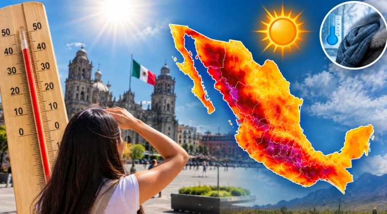 No solo habrá ambiente frío: En estos estados el calor llegará hasta los 40 °C hoy lunes 12 de octubre