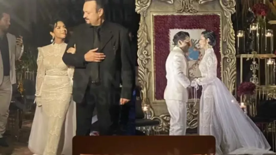 ¿La boda del año Así fue la boda de  Christian Nodal y Ángela Aguilar