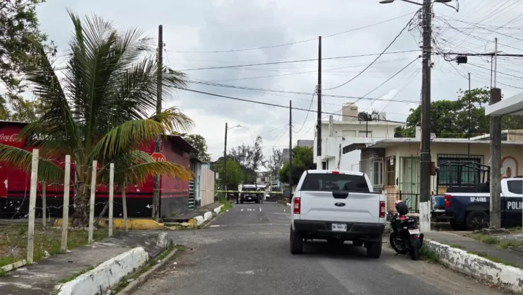 balacera en colonia Pancho Villa de Veracruz