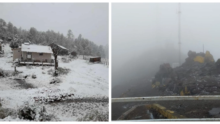 tormenta invernal Durango Nevado de Colima