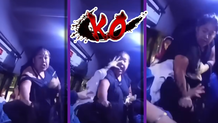 VIDEO VIRAL_ ¡Qué finura! Señoras se agarran ‘de los pelos’ dentro de combi en ¿Cancún’_ Así fue el momento.webp