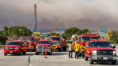 Fuertes lluvias elevan el riesgo de inundaciones en el sur de California
