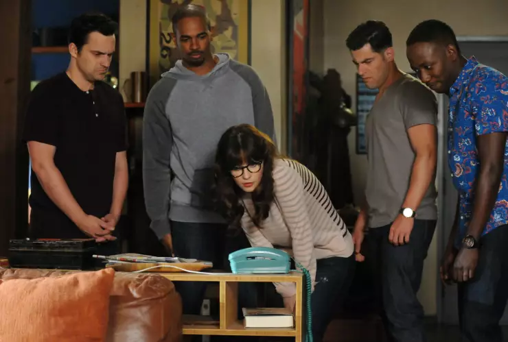 New Girl Land Line