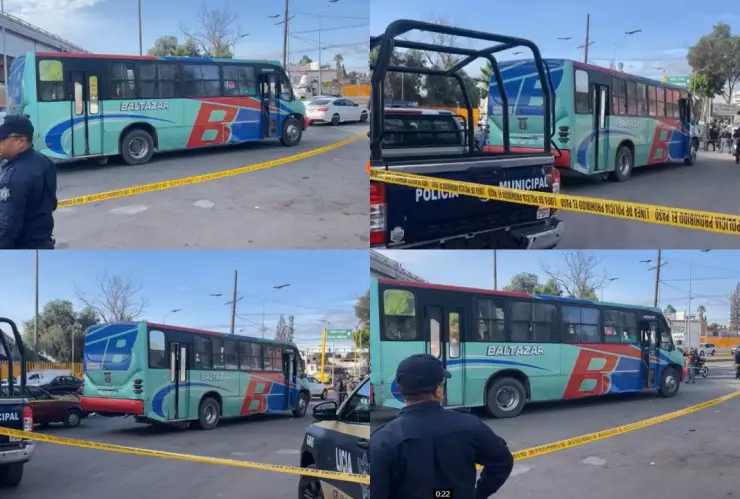 Asalto en transporte Ecatepec Edomex muere resiste asalto