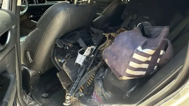 Aseguran armamento en Villa Juárez