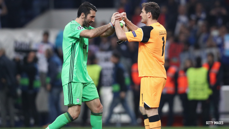Gianluigi Buffon e Iker Casillas 