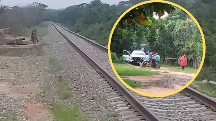 Hombre arrollado por un tren