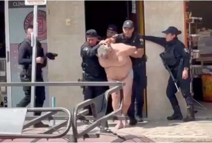 VIDEO_ ¡Retratado! Así detuvieron al luchador Shocker en Oaxaca por esta razón