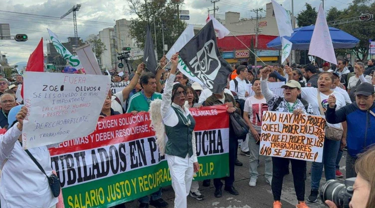 Marcha del IMSS calles cerradas viernes 30 de octubre en CDMX