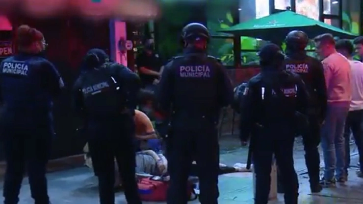 riña en bar de la Juárez