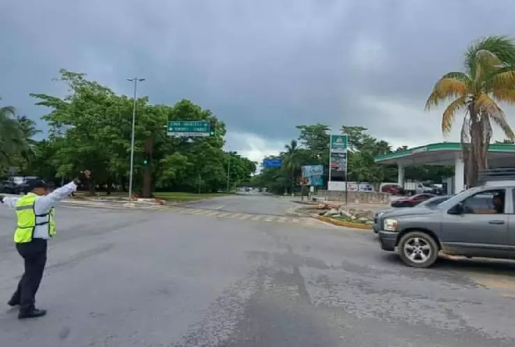 Tráfico en Cancun hoy 6 de noviembre de 2023