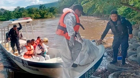 Aparece flotando un cuerpo en el rió Grijalva cerca del “Tapón” de Chiapa de Corzo