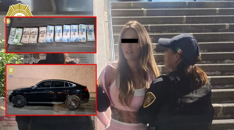 Escapó de la policía y descubren que traía mucho dinero que no acreditó.