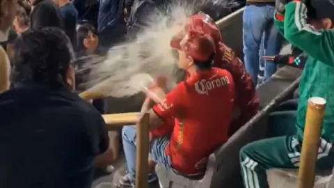 Aficionado de Toluca vs Pumas