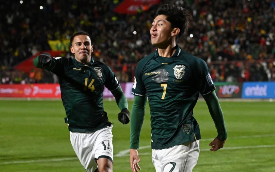 Miguel Terceros, jugador de Bolivia