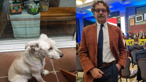 Gabriel Cuadri se despide de manera emotiva y nostálgica de su perrito que fue asesinado por perro Pastor Belga