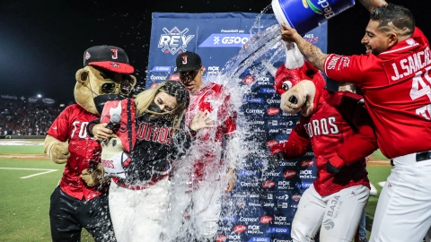 Efrén Navarro MVP Serie del Rey Toros de Tijuana campeón