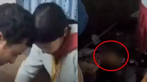 Niña desaparecida es encontrada dentro de un cajón en India.