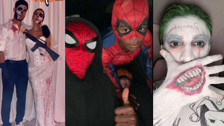 Futbolistas se disfrazan para Halloween 