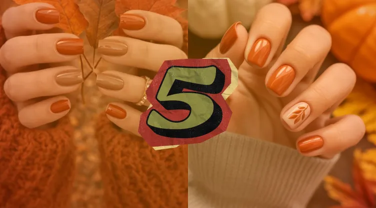 Uñas color calabaza brillante: 5 diseños que puedes usar en otoño 2026