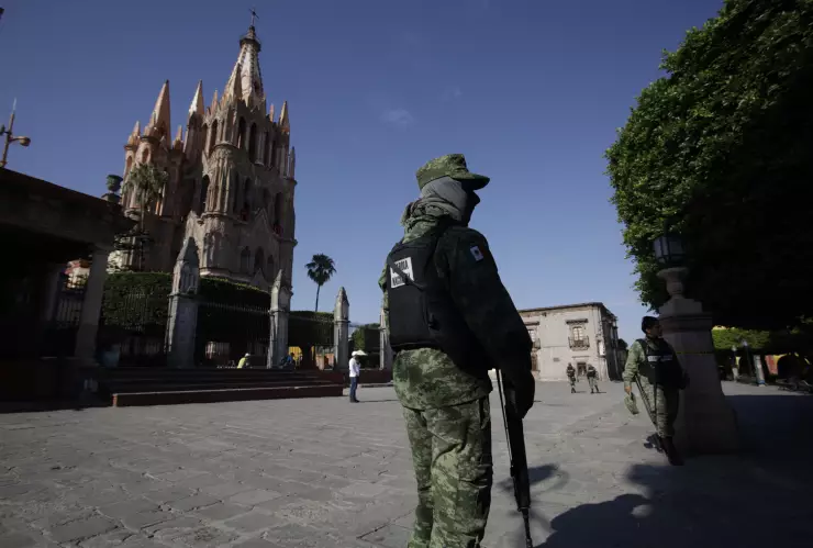 Guardia Nacional en San Miguel