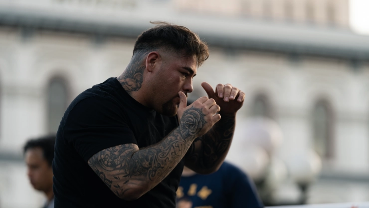 Andy Ruiz Luis Ortiz box azteca EN VIVO