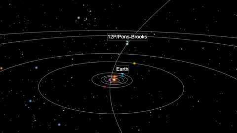 Cometa “Diablo” se acerca a la Tierra