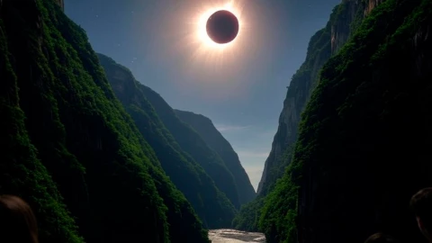 Eclipse solar parcial del 29 de marzo 2025