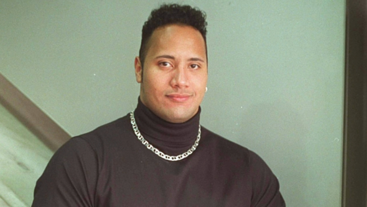 Dwane Johnson recrea su meme