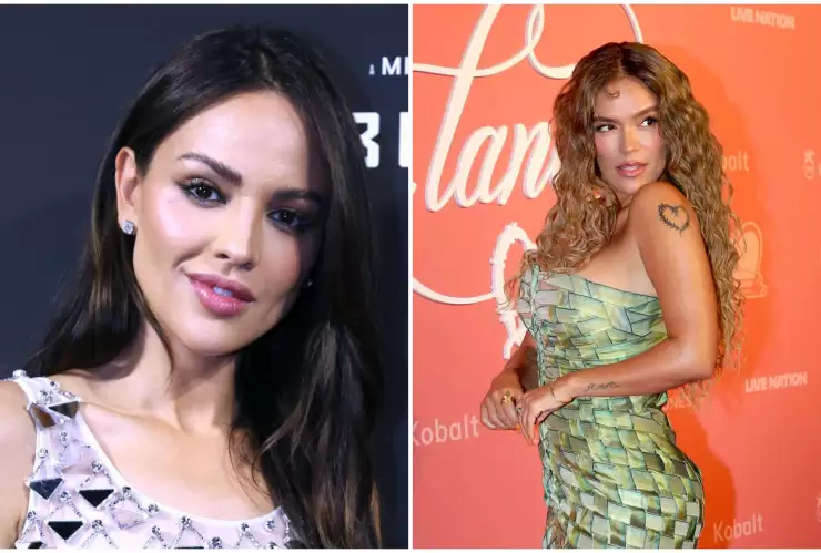 Eiza González defiende a Karol G