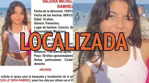 ¡Actualización! Hallan a Valeria Michelle Tapia Ramírez de 14 años, tras varios días desaparecida en Cancún