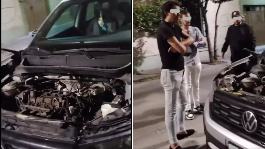 Jóvenes descubren camioneta desvalijada en Guadalajara; video se vuelve viral en redes.png