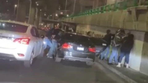 Policía aclara video de supuesto “secuestro” en Periférico Sur, CDMX