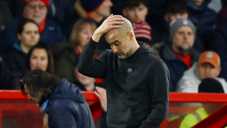pep Guardiola, técnico del Manchester City