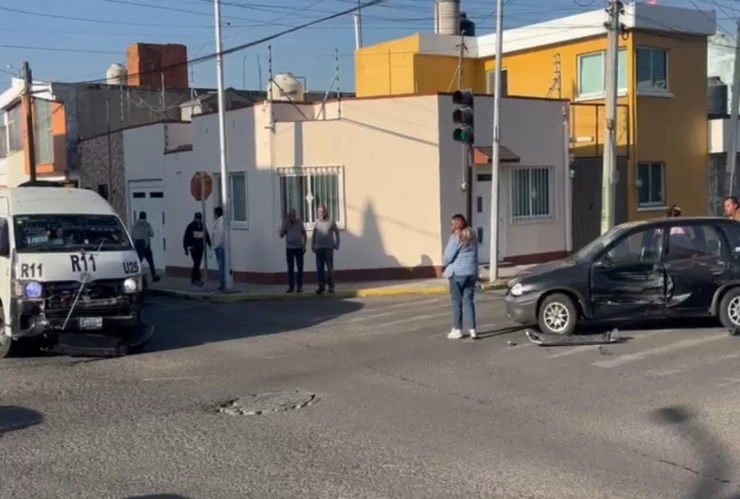 Choque 4 Sur y 27 Oriente Puebla