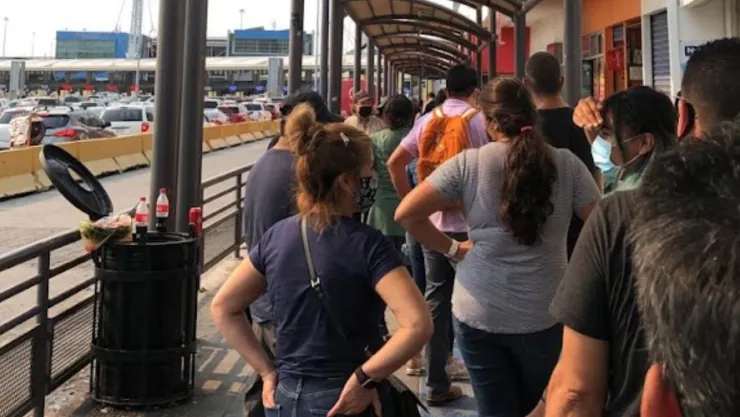 Filas interminables y tráfico pesado: revisa las garitas de Tijuana antes de cruzar a Estados Unidos hoy 31 de julio