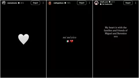 Reacciones de artistas al AXE Ceremonia