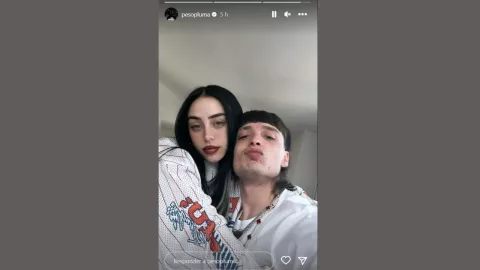 Nueva foto de Peso Pluma y Nicki Nicole