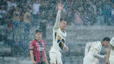  Primer gol de Ramsey con Pumas 