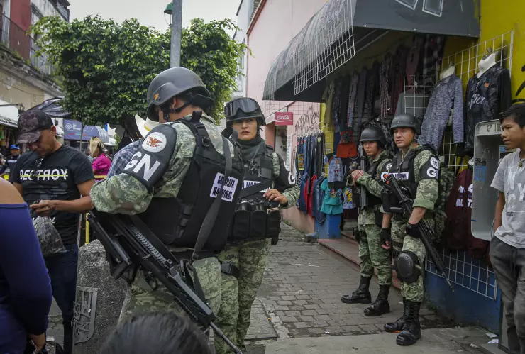 Guardia Nacional en Tepic