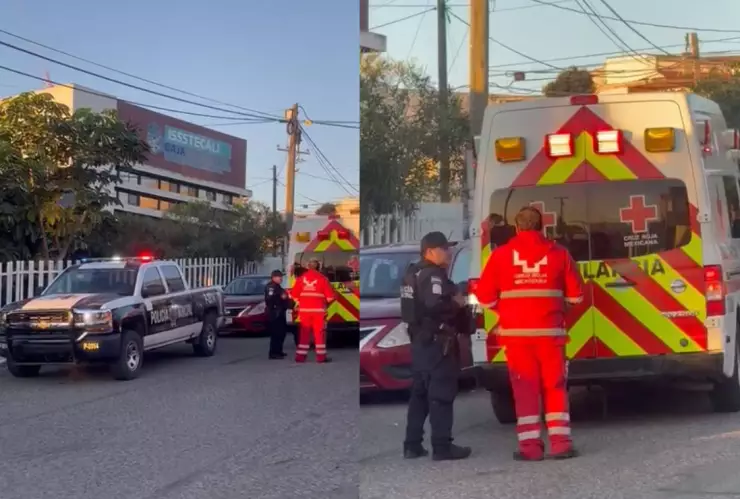 VIDEO Niegan atención a hombre herido de bala en hospital ISSSTECALI Tijuana 31 octubre 2023