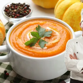 Cómo hacer crema de calabaza, ideal para tomar en otoño