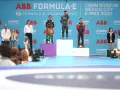 El Neozelandés, Mitch Evans se mantuvo a la cabeza después de 45 minutos de carrera durante el E-Prix de la Fórmula E 2020.