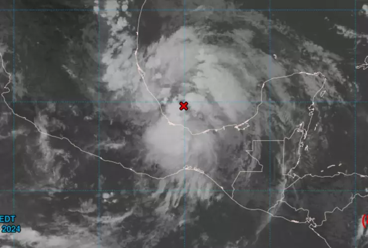 Advierten sobre nueva posible depresión tropical en el Golfo de México