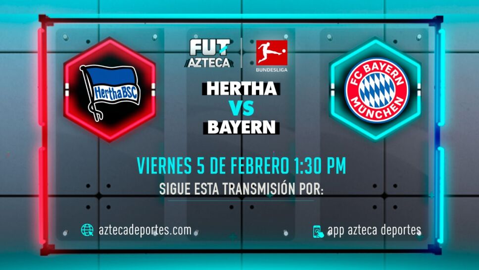 Hertha Berlín vs Bayern Munich Jornada 20 | Bundesliga