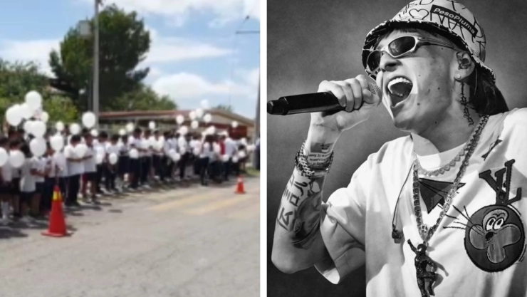 Peso Pluma niño suicidio despedida