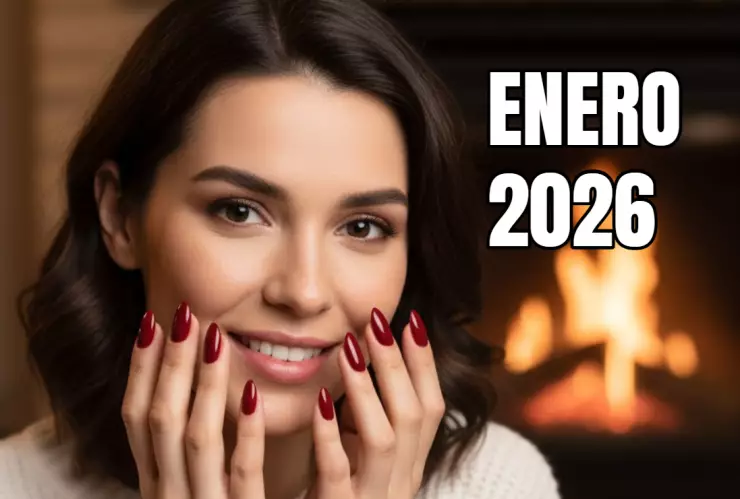 5 diseños de uñas con rojo que puedes usar en cortas: son tendencia en enero de 2026
